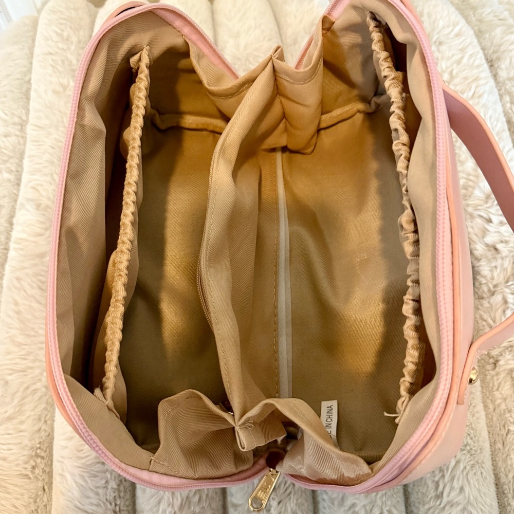 Blush pink makeup bag/organizer - Picture 5 of 5